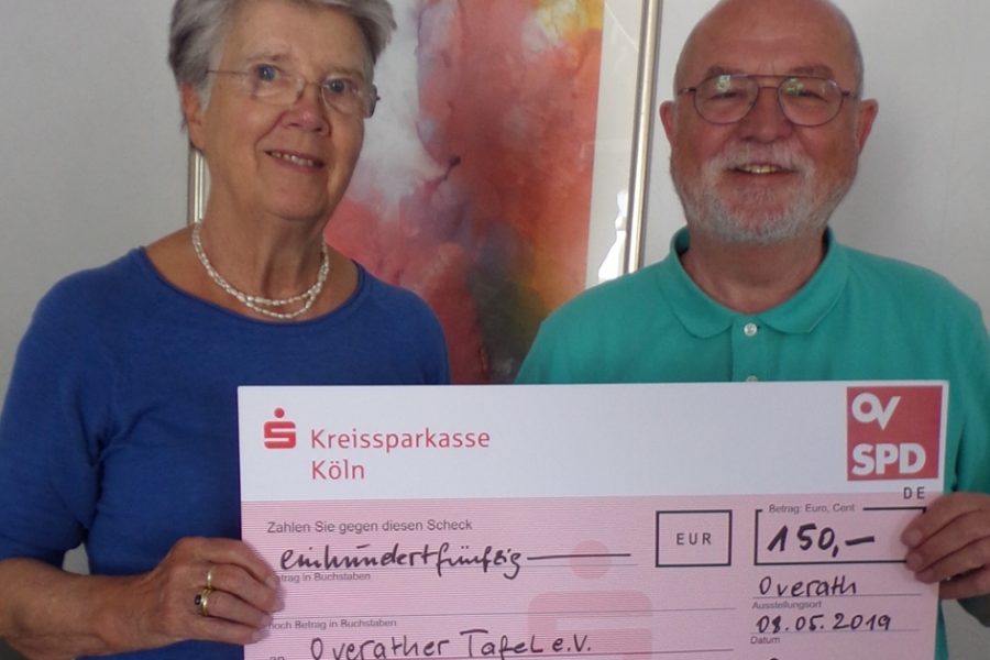 Die Spd Overath Sammelt Beim Overather Fruhling Fur Die Tafel